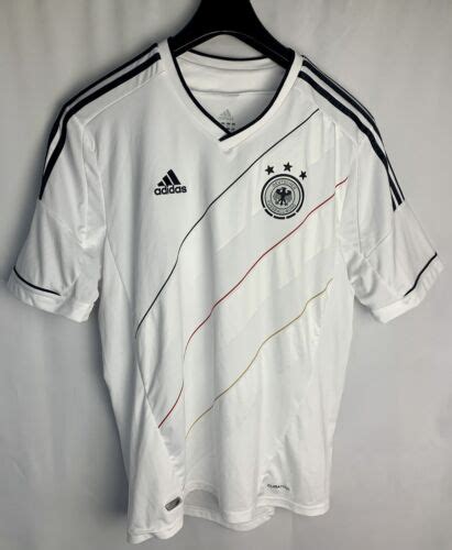 Adidas DFB Deutschland 2012 Heim Trikot Gr. XL Weiß EM Original